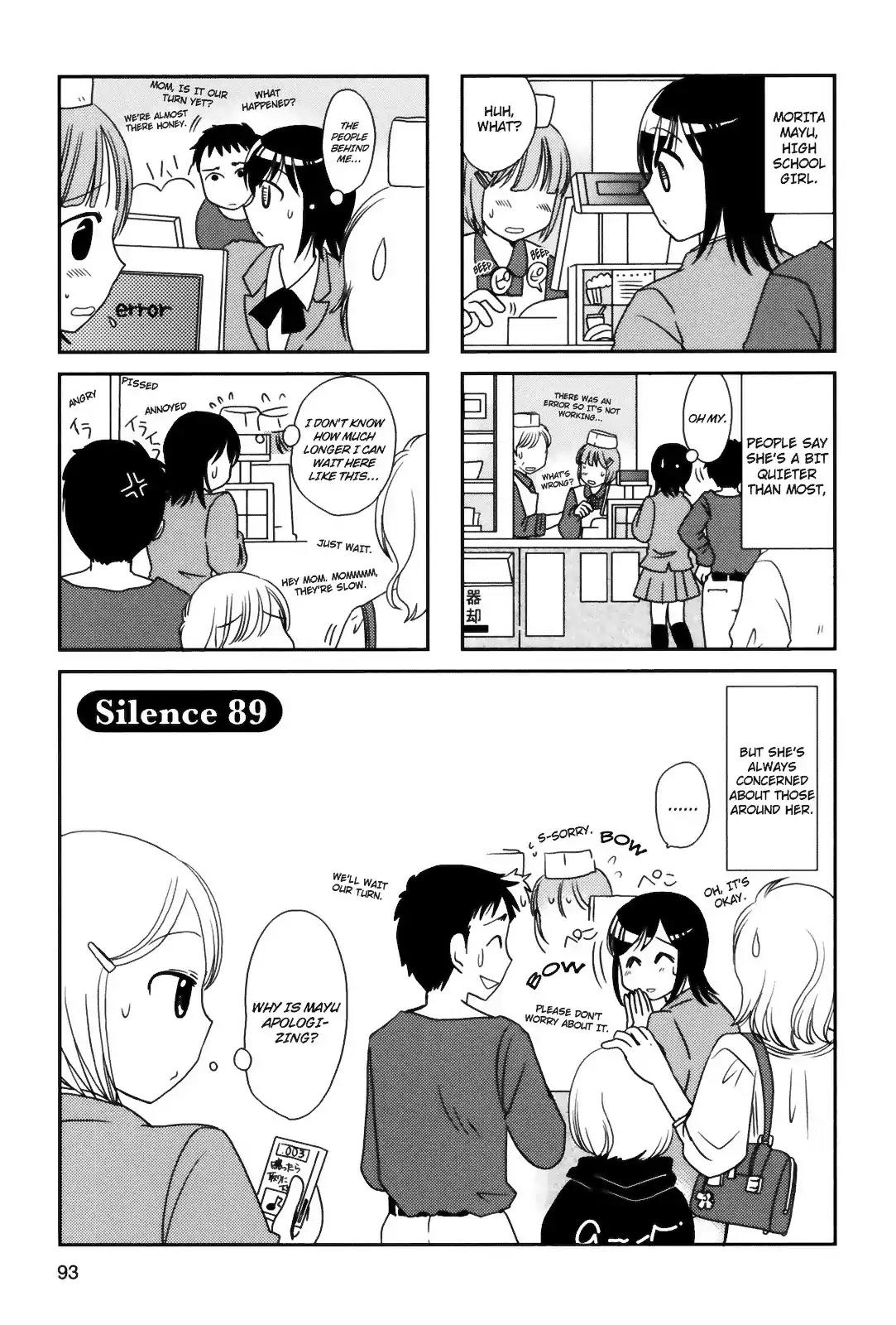 Morita-San Wa Mukuchi - Chapter 89