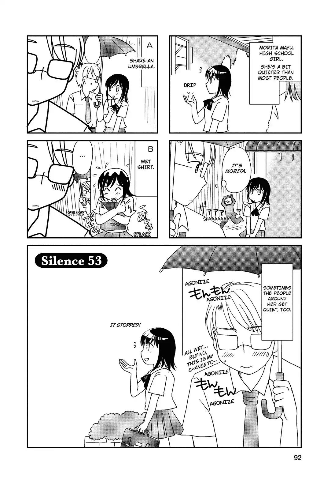 Morita-San Wa Mukuchi - Chapter 53