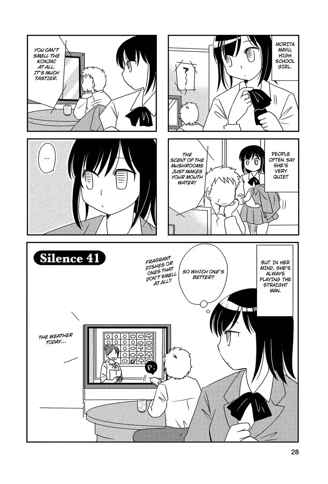 Morita-San Wa Mukuchi - Chapter 41