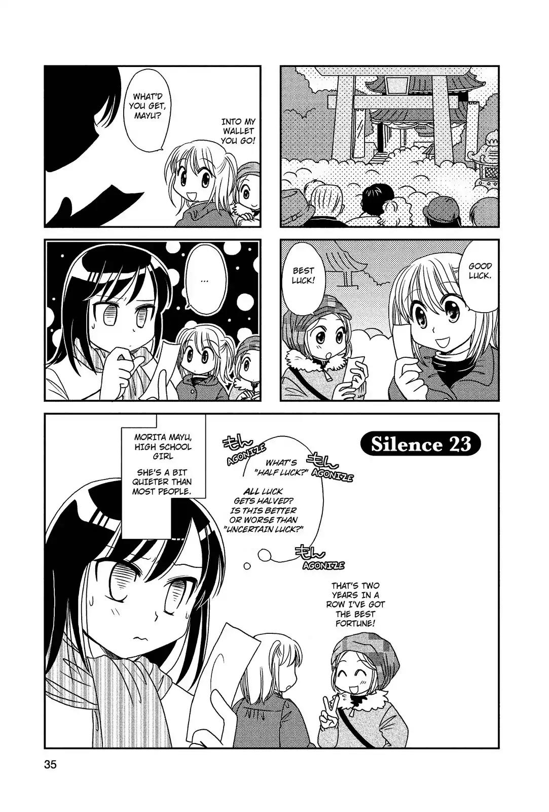 Morita-San Wa Mukuchi - Chapter 23