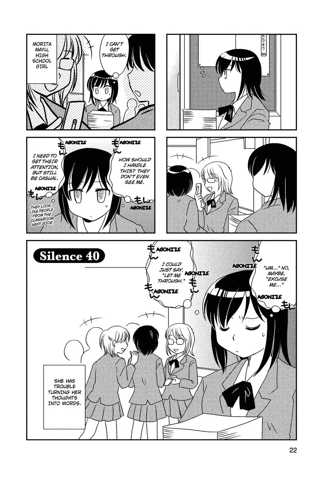 Morita-San Wa Mukuchi - Chapter 40