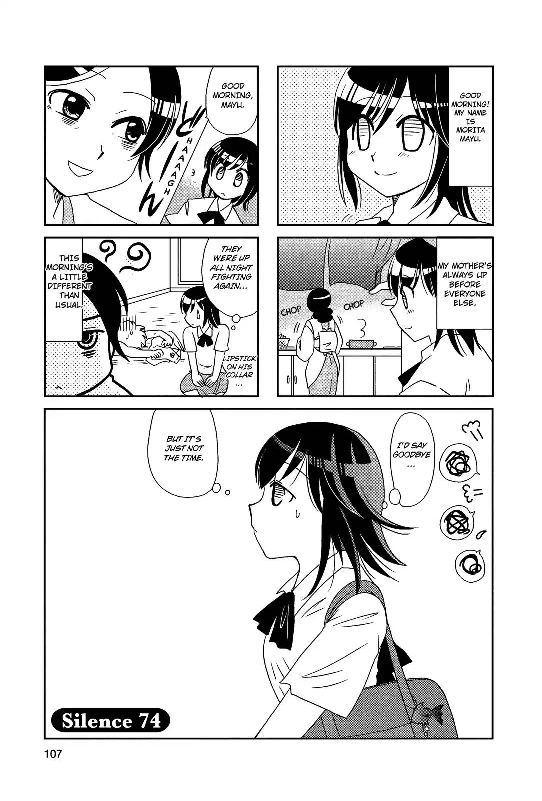 Morita-San Wa Mukuchi - Chapter 74