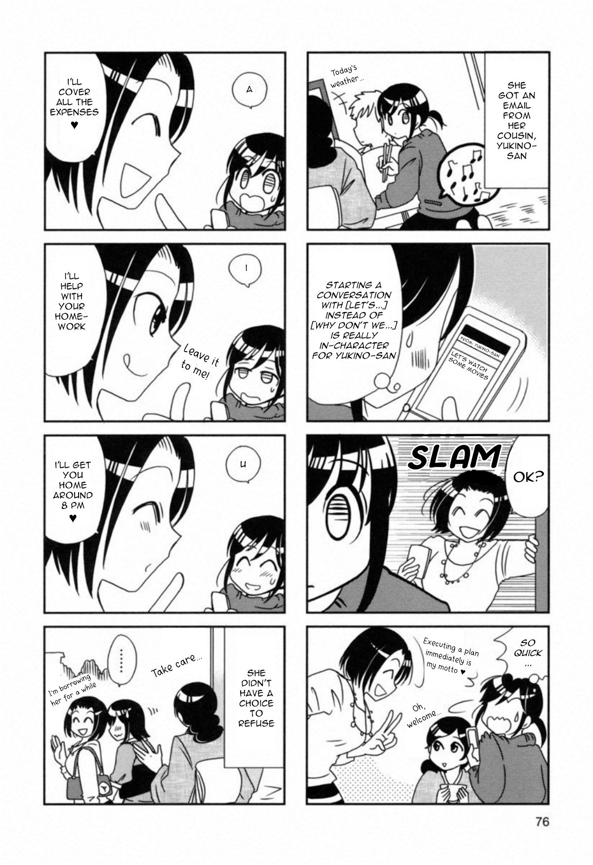 Morita-San Wa Mukuchi - Chapter 105: Silence 105