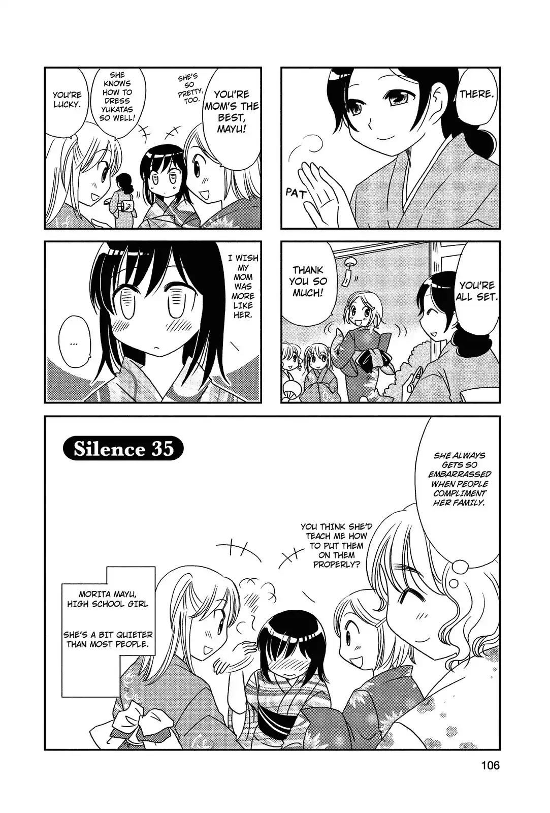 Morita-San Wa Mukuchi - Chapter 35