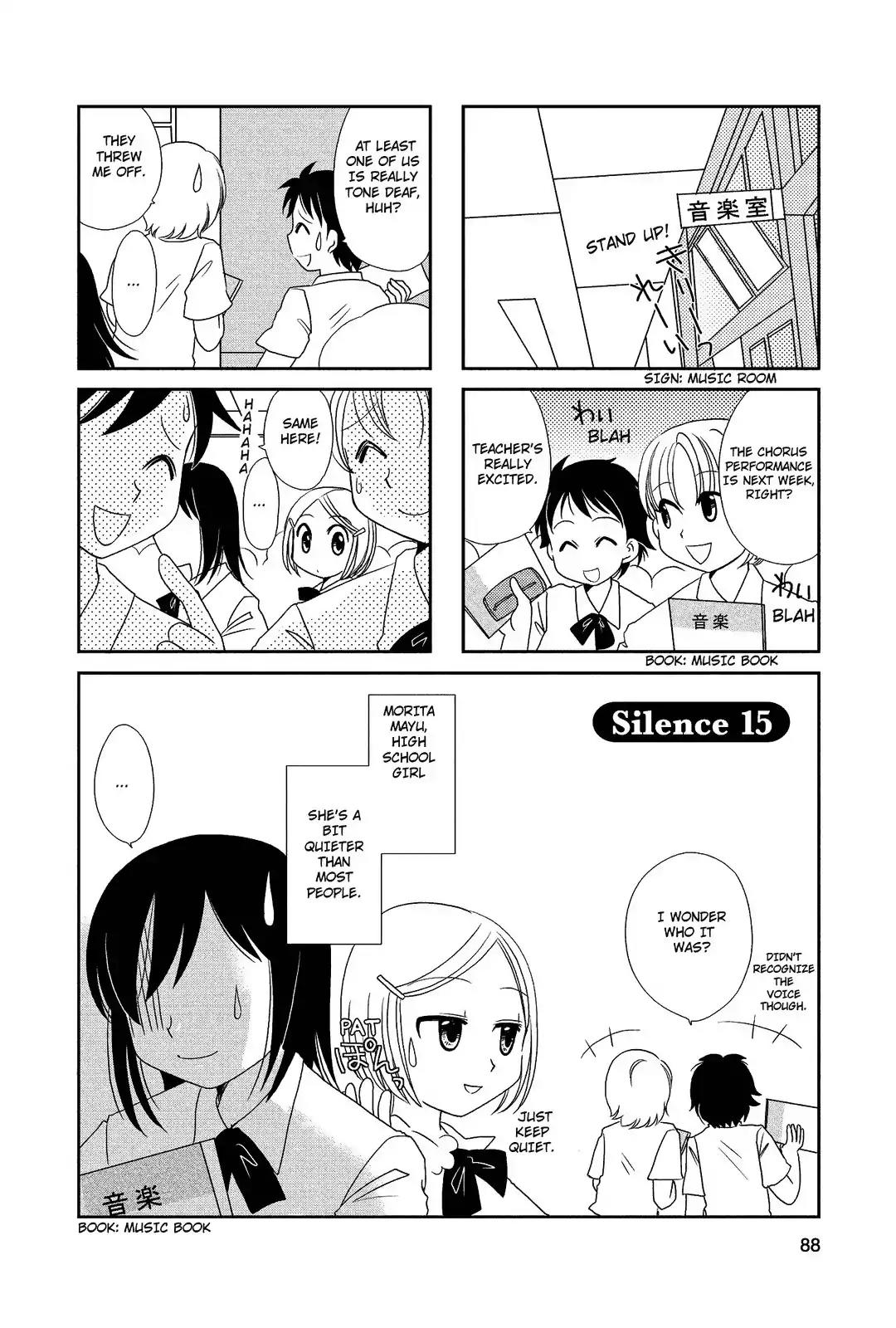 Morita-San Wa Mukuchi - Chapter 15