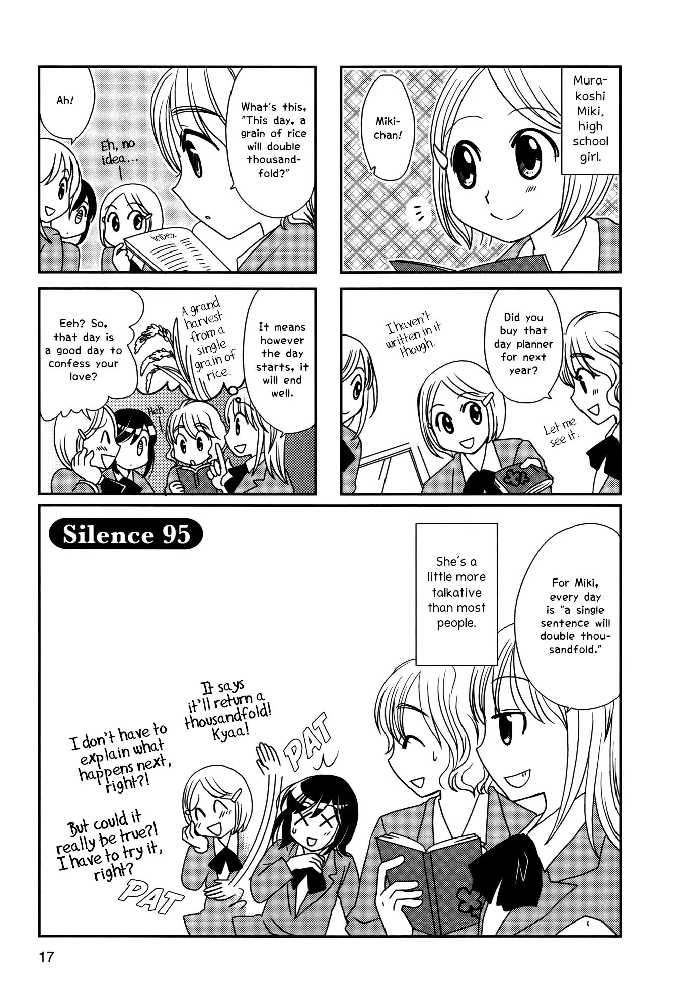 Morita-San Wa Mukuchi - Chapter 95