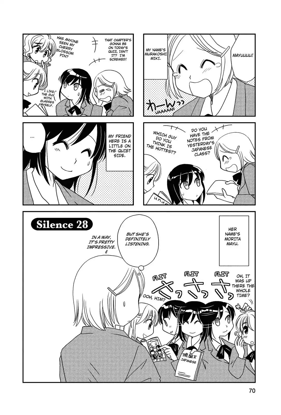 Morita-San Wa Mukuchi - Chapter 28