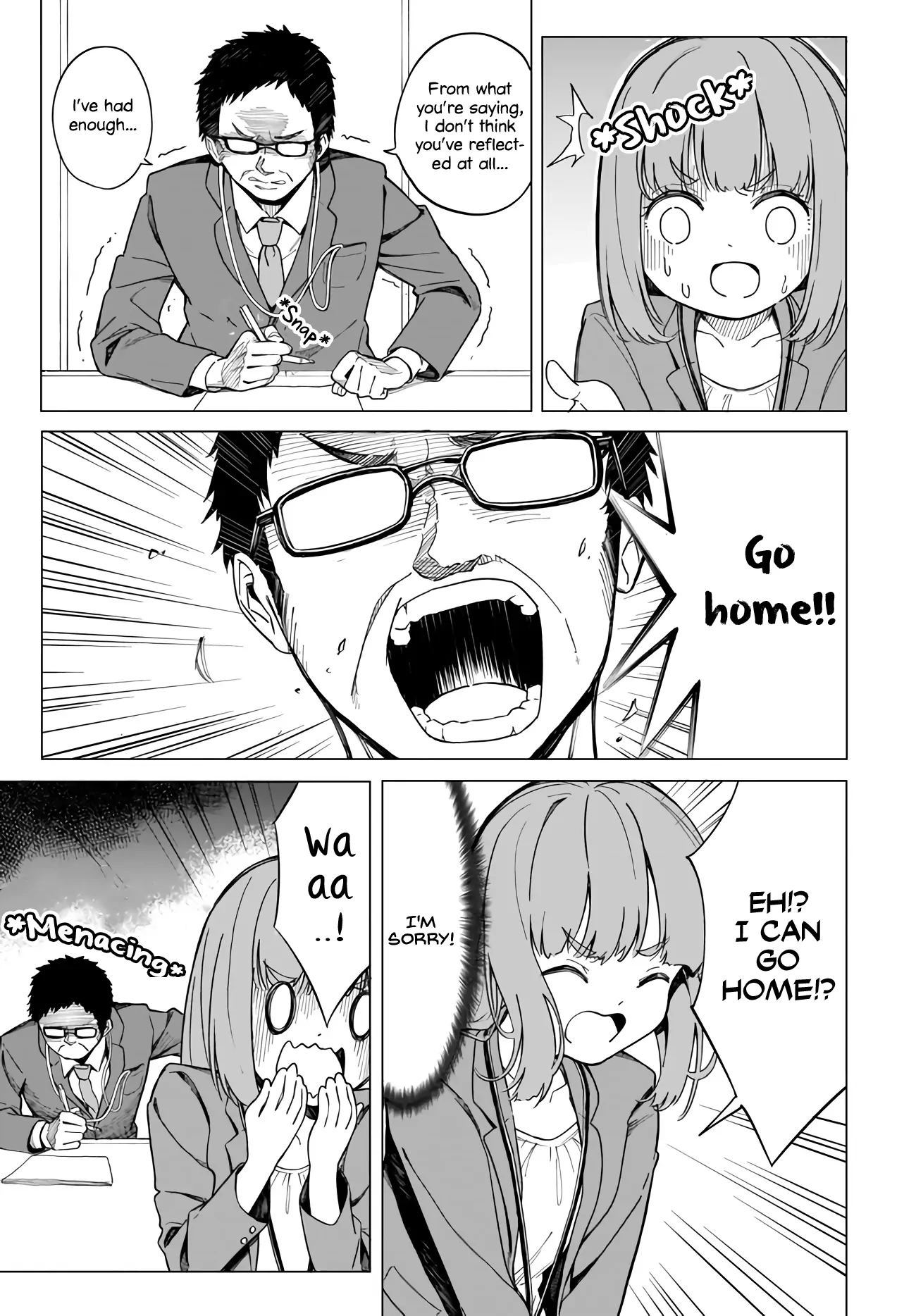 Namihara-san wa Buchimaketai! - Chapter 1