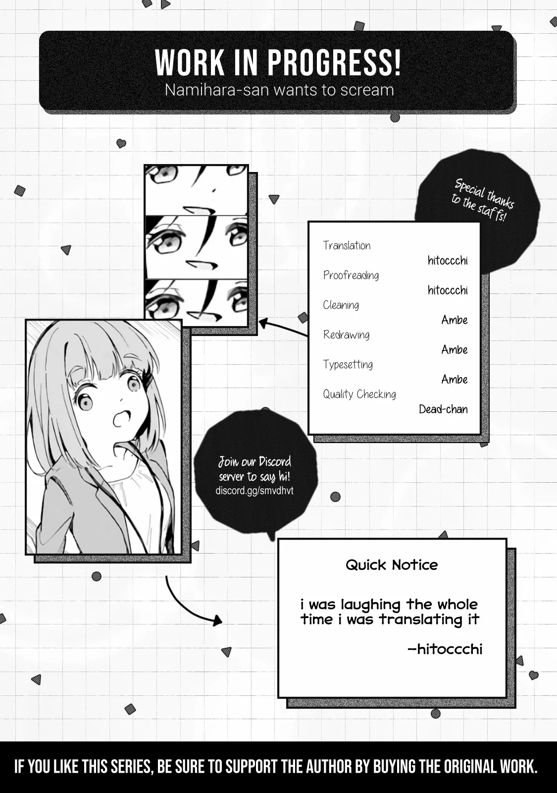 Namihara-san wa Buchimaketai! - Chapter 1