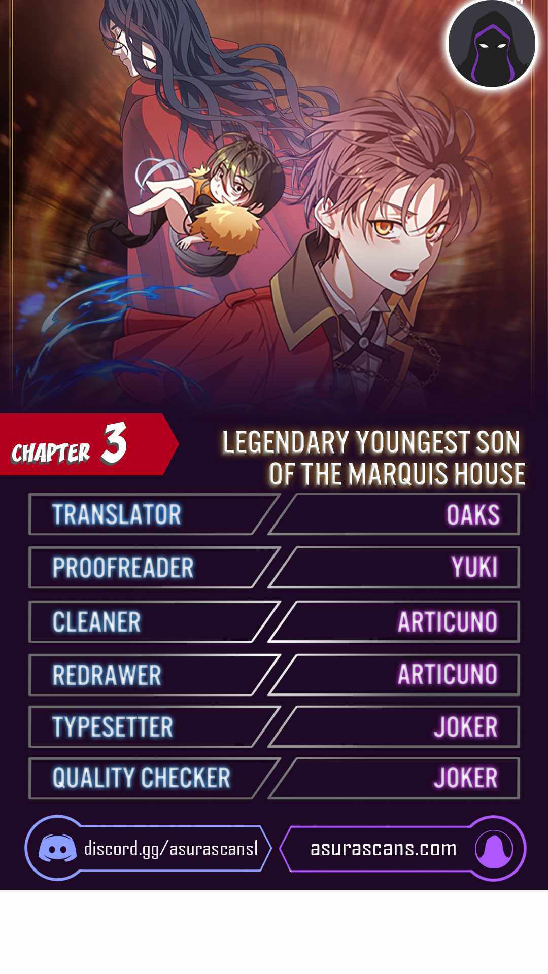 Legendary Youngest Son Of The Marquis House - Chapter 3