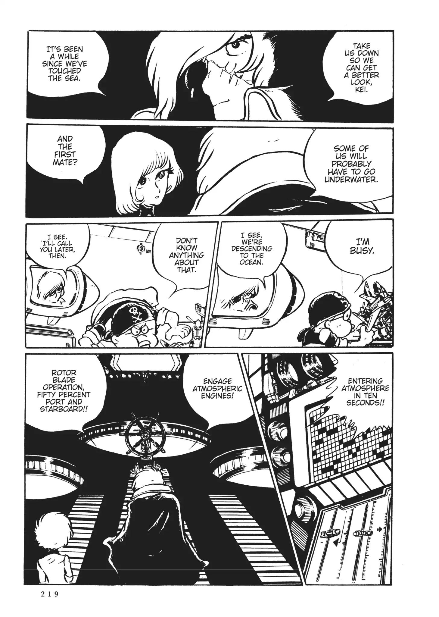 Uchuu Kaizoku Captain Harlock - Vol.1 Chapter 10