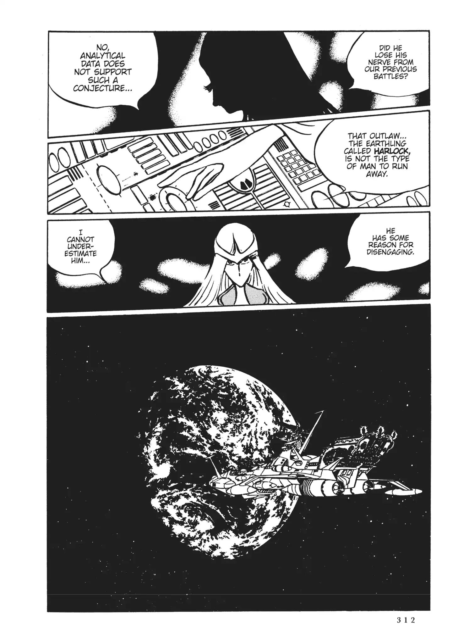 Uchuu Kaizoku Captain Harlock - Vol.1 Chapter 14