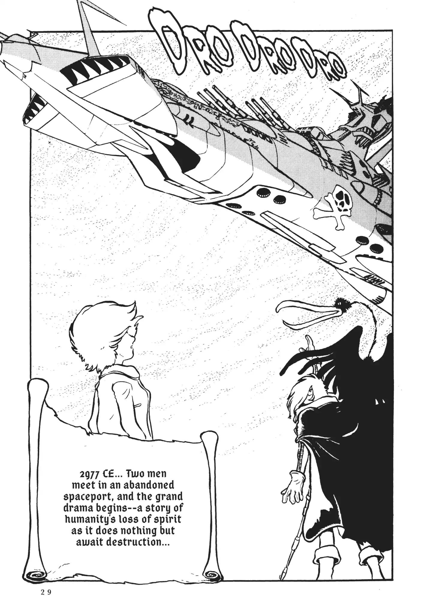 Uchuu Kaizoku Captain Harlock - Vol.1 Chapter 1