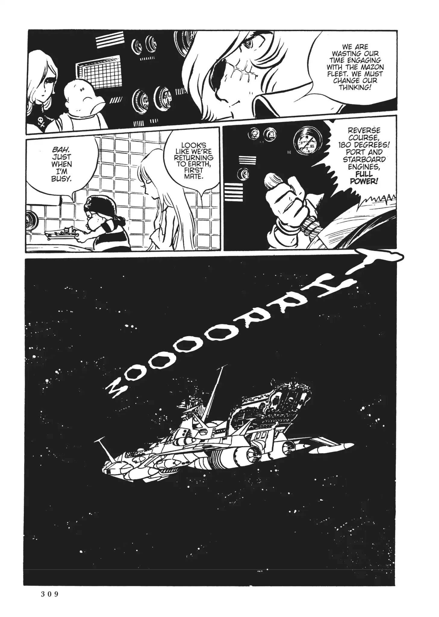 Uchuu Kaizoku Captain Harlock - Vol.1 Chapter 13