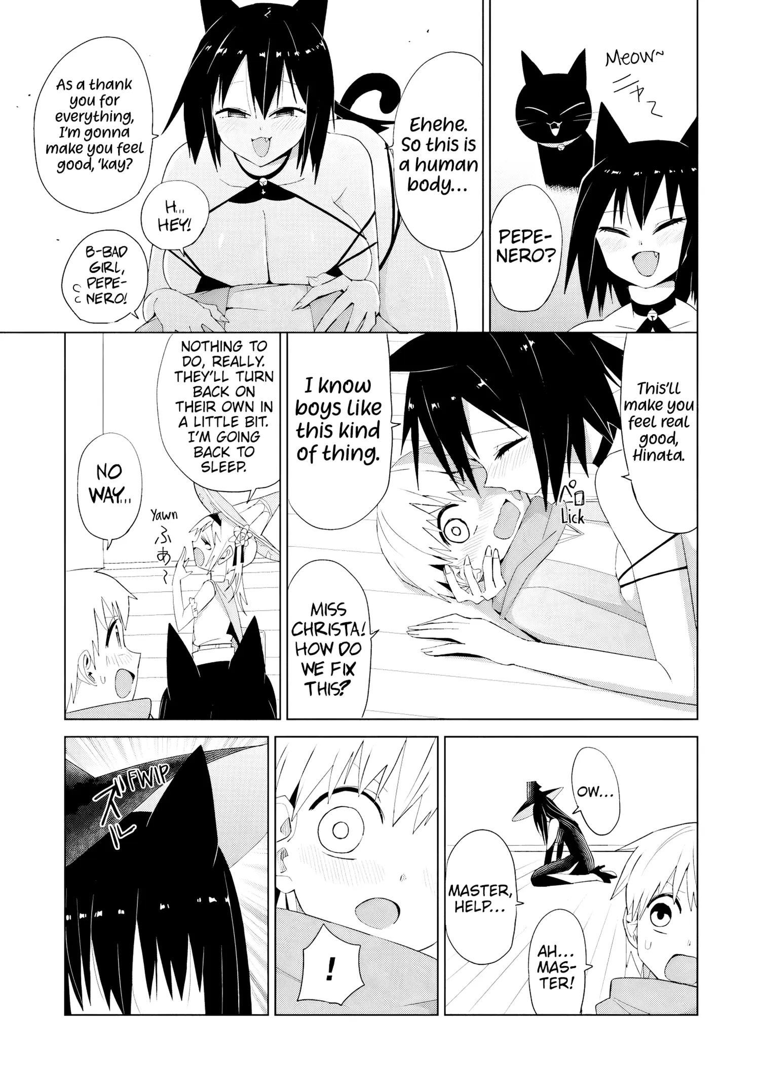 Mahou To Boku To Dekkai Shishou - Vol.1 Chapter 17: A Big Master & A Little Kitty.