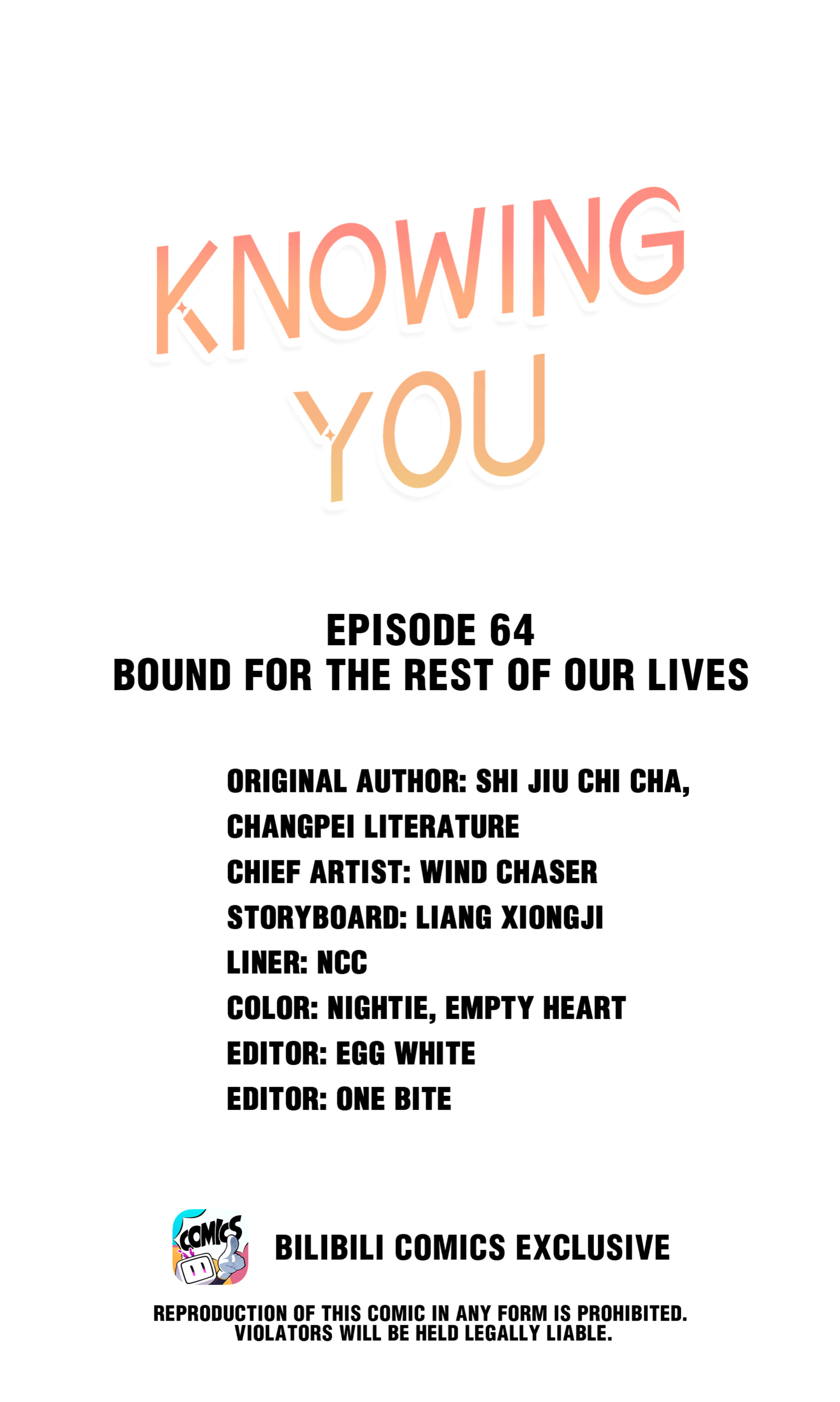 Knowing You - Chapter 64: Bound For The Rest Of Our Lives