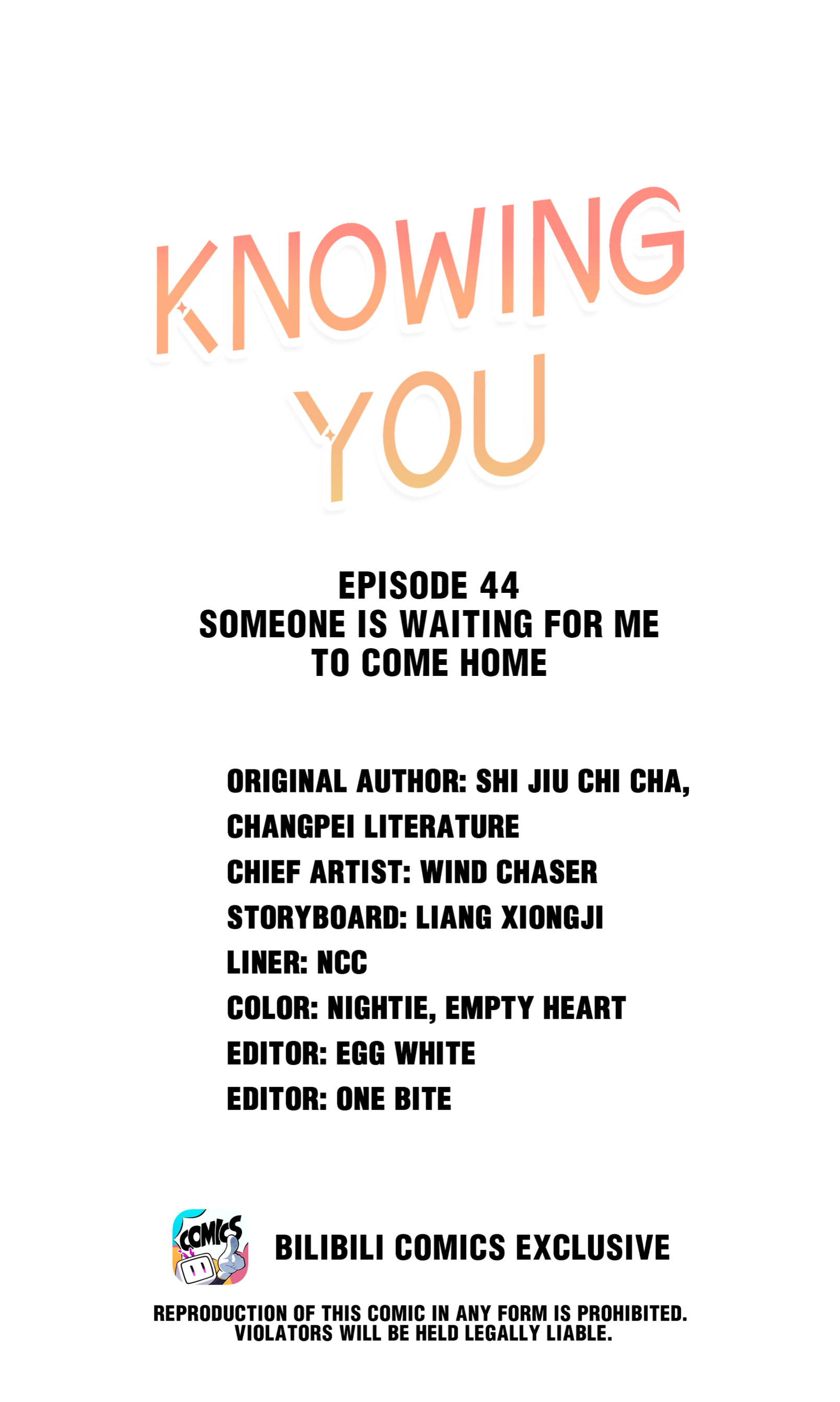 Knowing You - Chapter 44: Someone Is Waiting For Me To Come Home