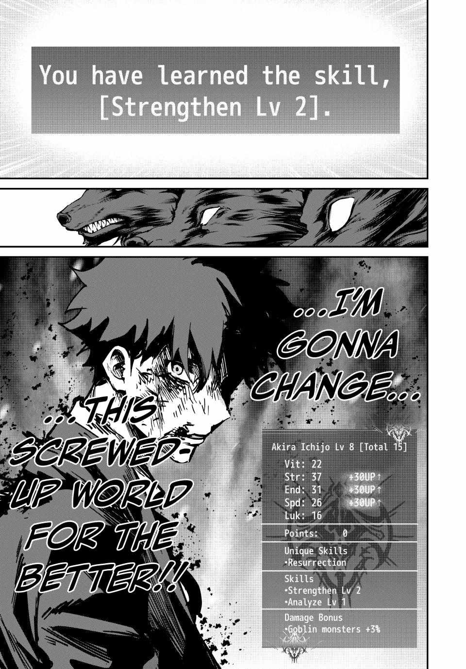 Only I Know The World Is Ending And Getting Killed By Rampaging Beasts Only Makes Me Stronger - Chapter 9