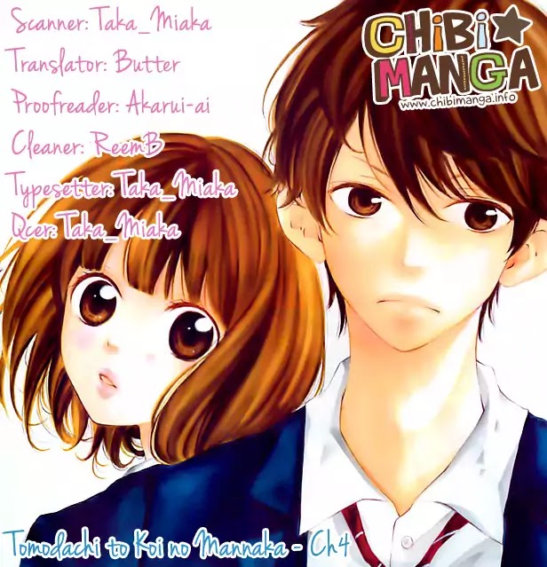 Tomodachi To Koi No Mannaka - Chapter 4