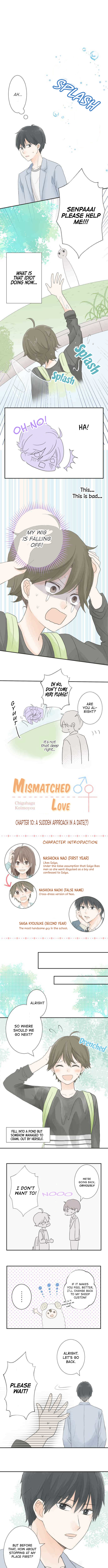 Mismatched Love - Chapter 10: A Sudden Approach In A Date(?)