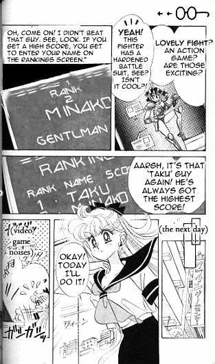 Codename: Sailor V - Vol.1 Chapter 2 : Minako In "Game Center Crown"