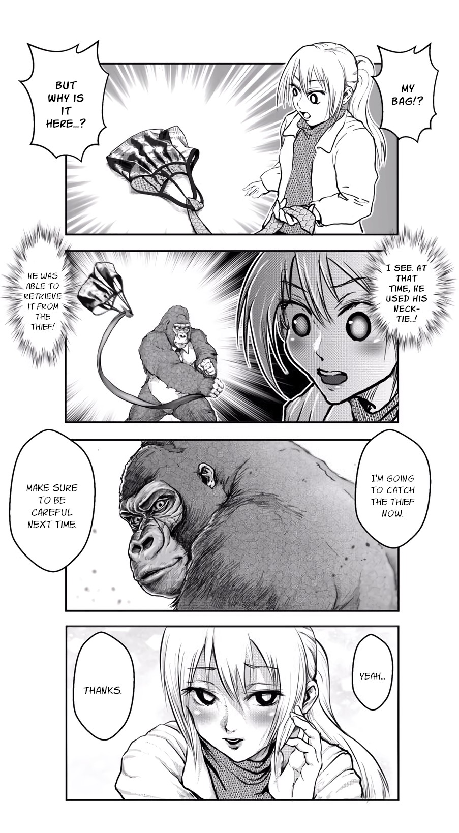 An Extremely Attractive Gorilla - Chapter 4: Thief