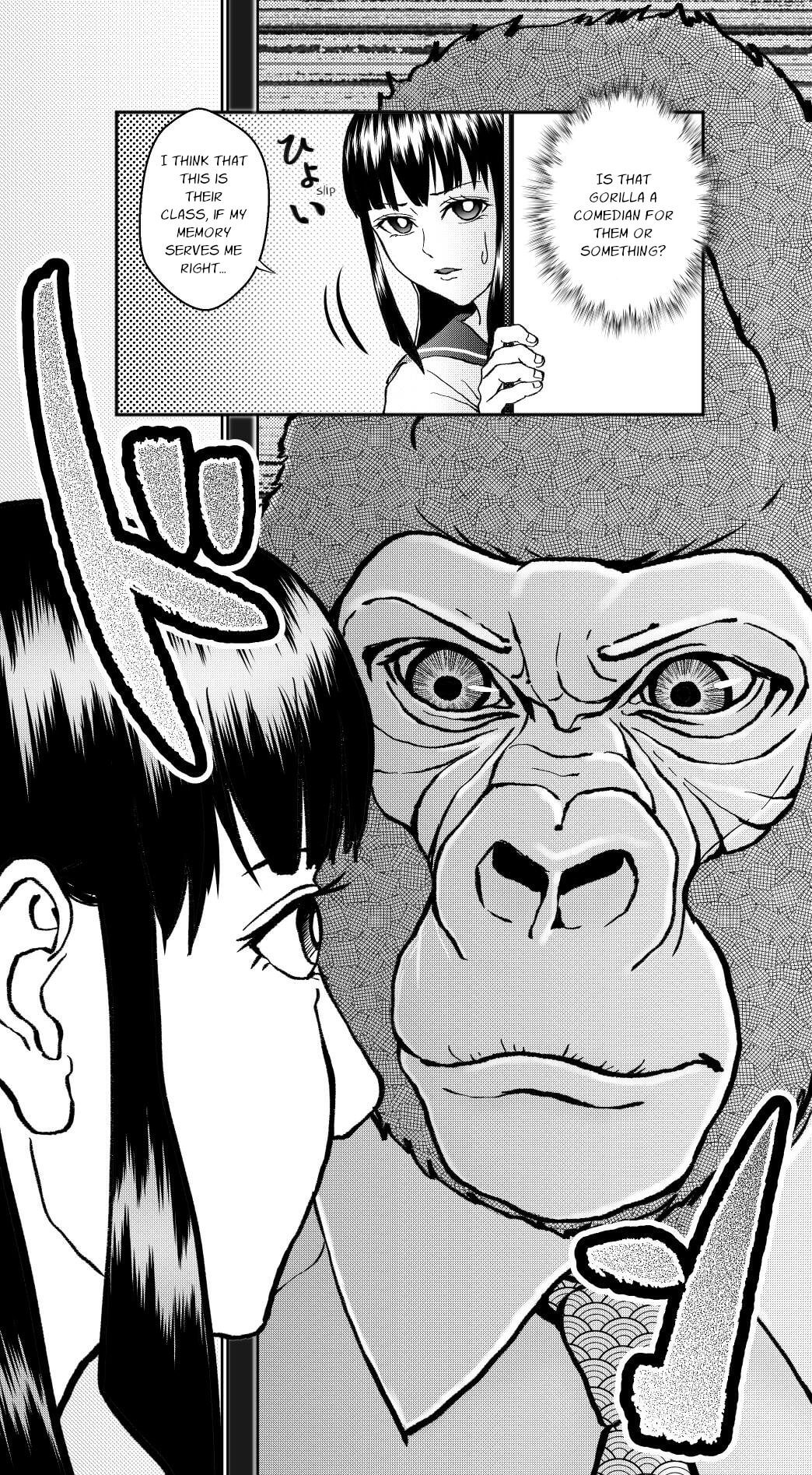 An Extremely Attractive Gorilla - Chapter 11: Gorilla Vs. Kiwako-Sama