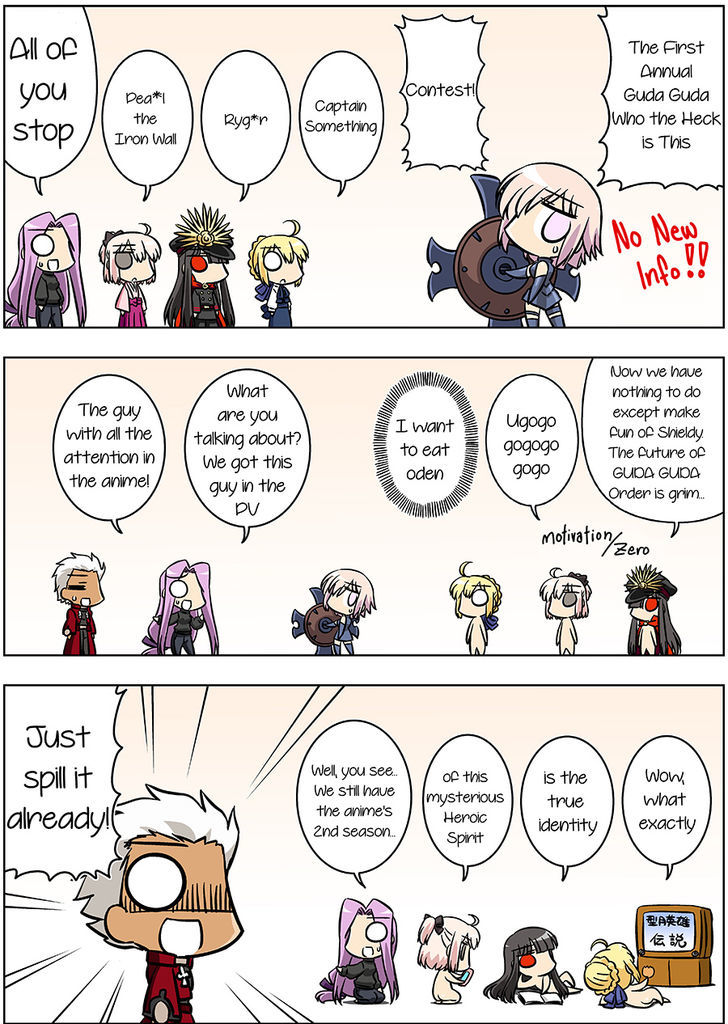 Fate/Gudaguda Order - Chapter 6