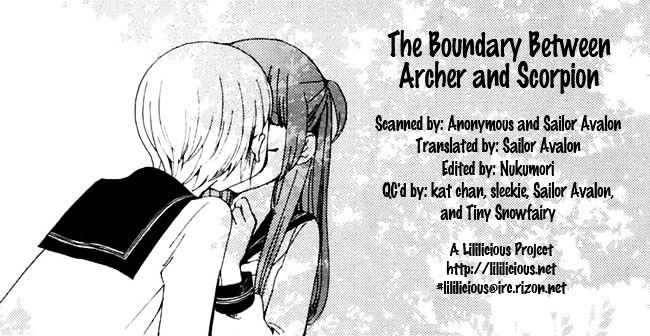 Yuri Hime Collection - Vol.6 Chapter 2 : The Boundary Between Archer And Scorpion