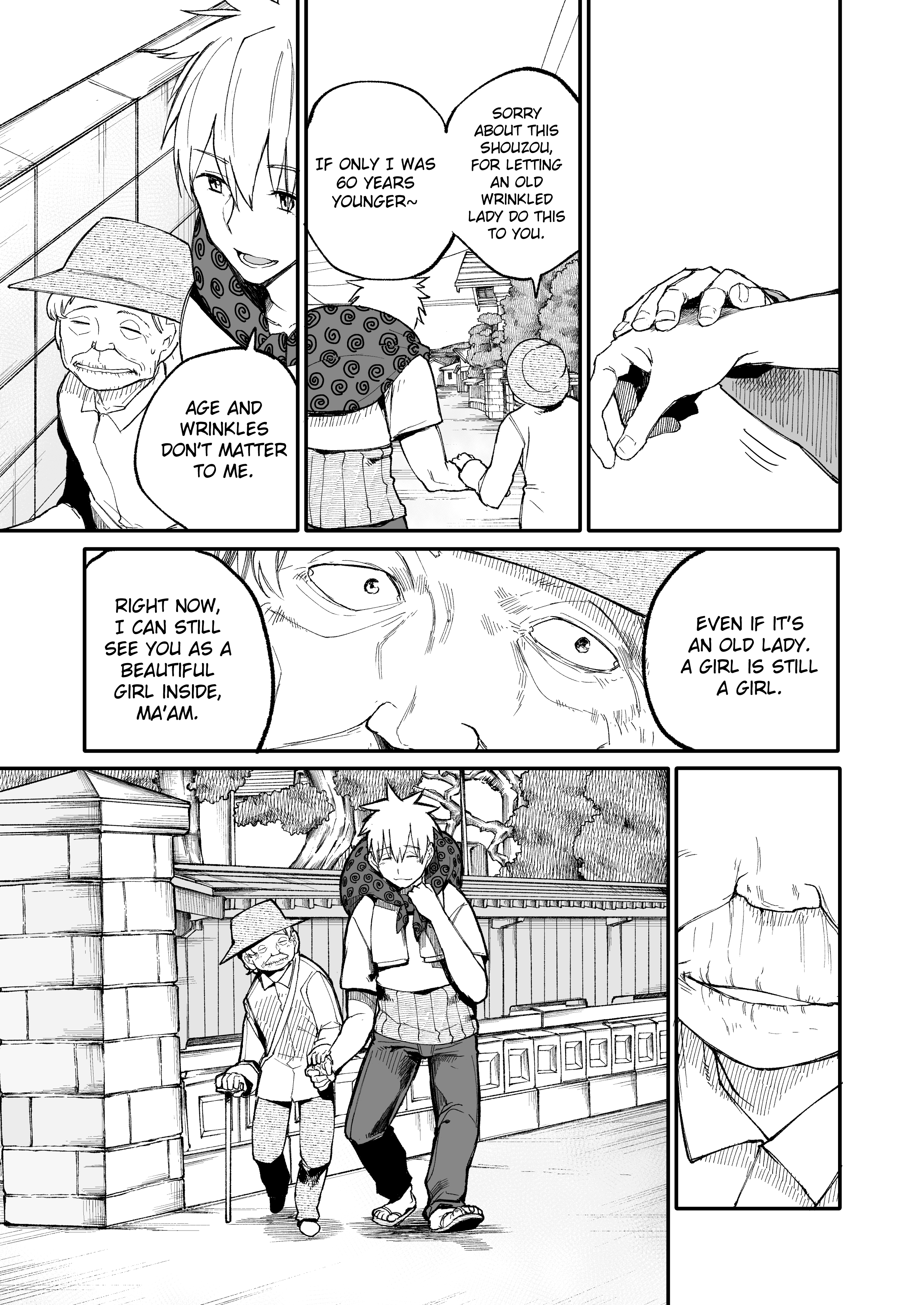 A Story About A Grandpa And Grandma Who Returned Back To Their Youth - Chapter 30: Escort