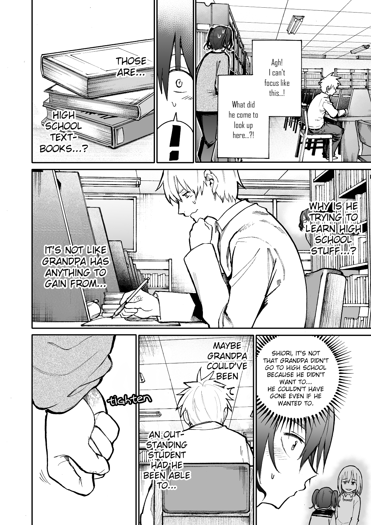 A Story About A Grandpa And Grandma Who Returned Back To Their Youth - Vol.3 Chapter 64: Library