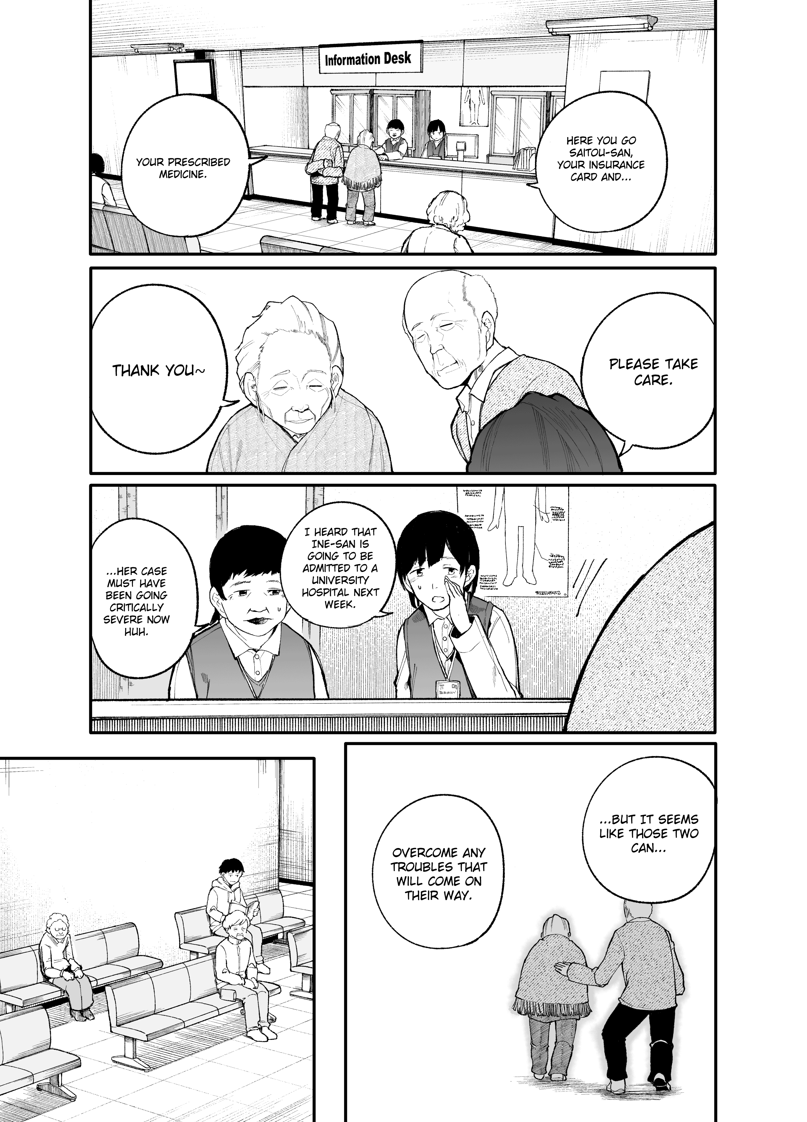 A Story About A Grandpa And Grandma Who Returned Back To Their Youth - Chapter 24: Hospital Reception