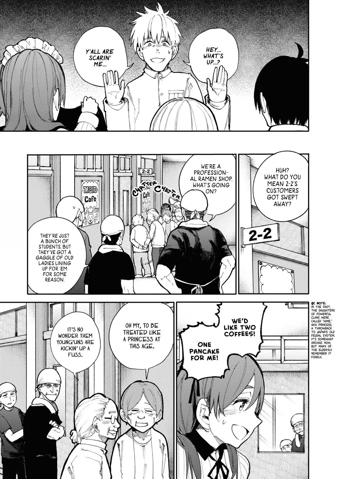 A Story About A Grandpa And Grandma Who Returned Back To Their Youth - Vol.4 Chapter 79: Maid Cafe