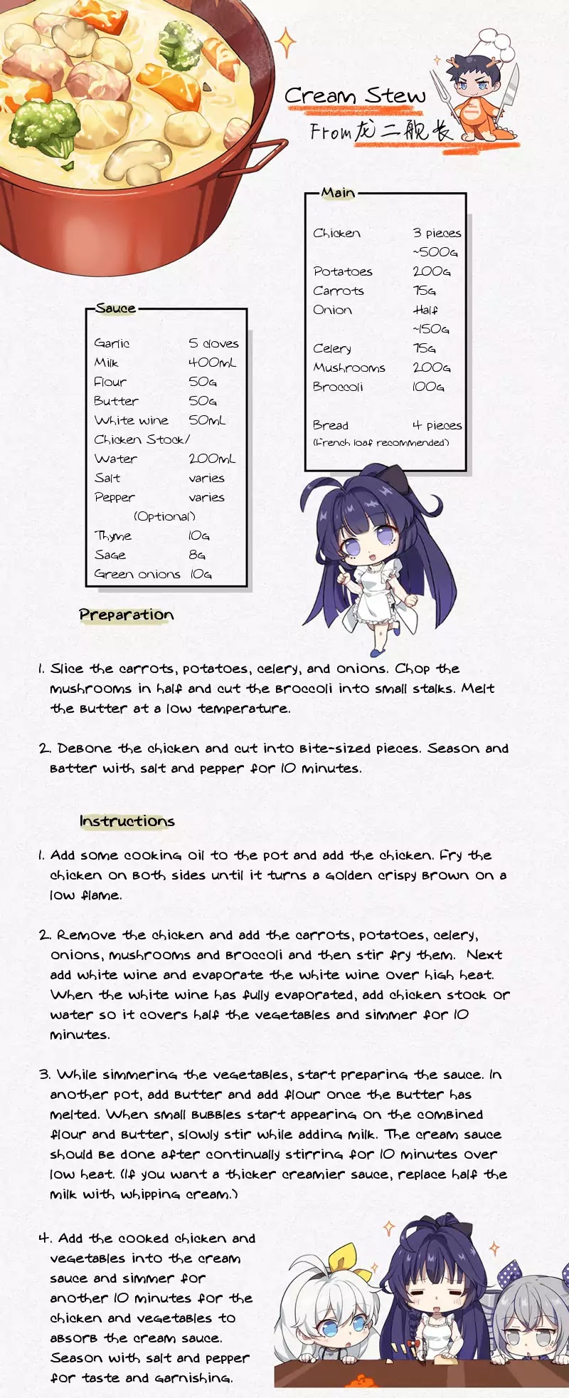 Honkai Impact 3 - Valkyries' Dining Escapades - Chapter 3: There Wasn T Enough Cream Stew To Go Around