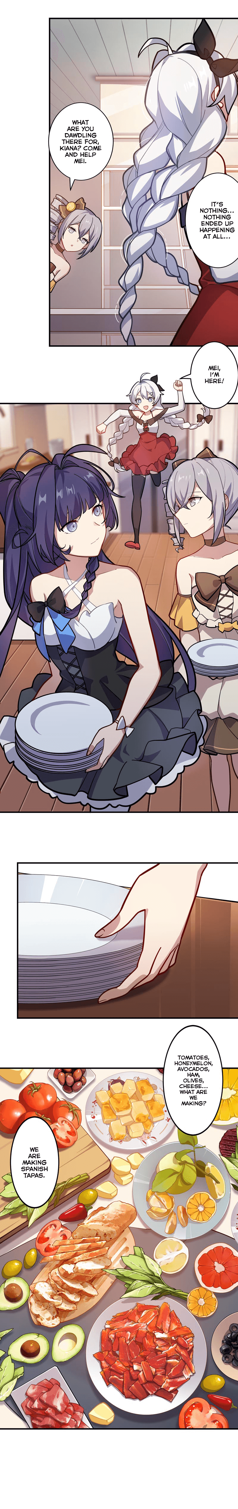 Honkai Impact 3 - Valkyries' Dining Escapades - Chapter 10: The Tapas That Follow Your Heart S Desires