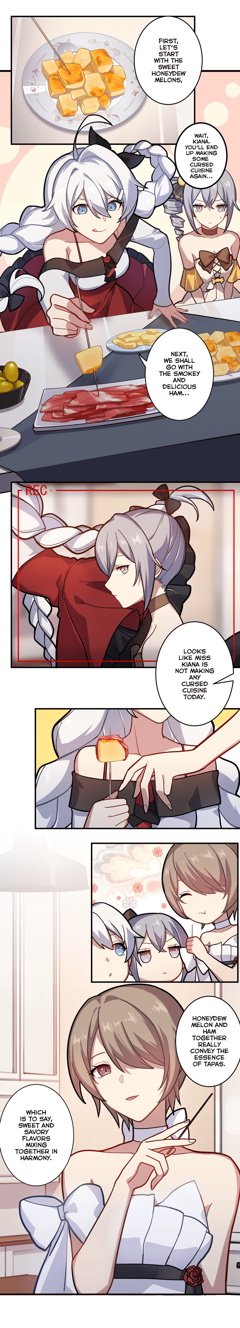 Honkai Impact 3 - Valkyries' Dining Escapades - Chapter 10: The Tapas That Follow Your Heart S Desires