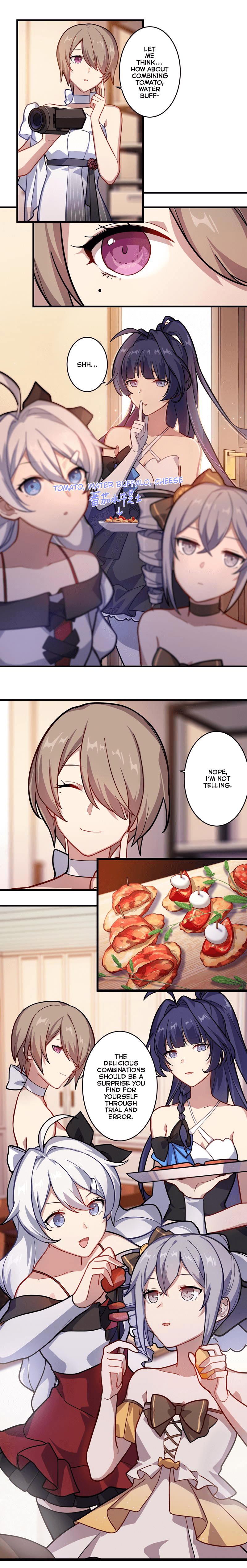 Honkai Impact 3 - Valkyries' Dining Escapades - Chapter 10: The Tapas That Follow Your Heart S Desires