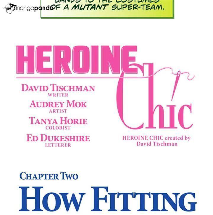 Heroine Chic - Chapter 2 : How Fitting