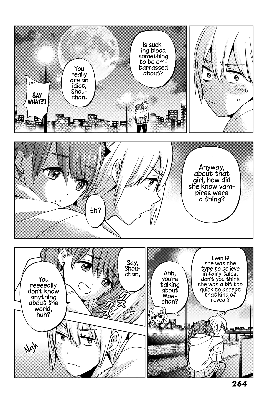 Hiiragi-San Chi No Kyuuketsu Jijou - Vol.3 Chapter 14: In The Night World