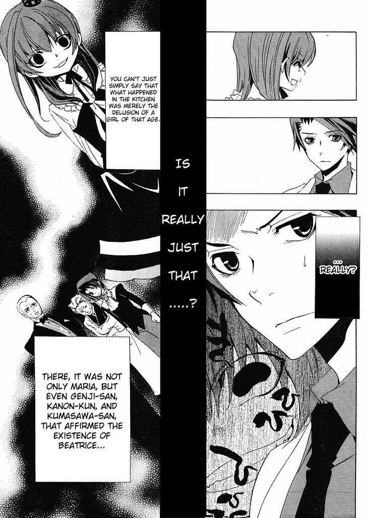 Umineko No Naku Koro Ni Episode 1: Legend Of  The Golden Witch - Vol.2 Chapter 11 : The Invisible Witch