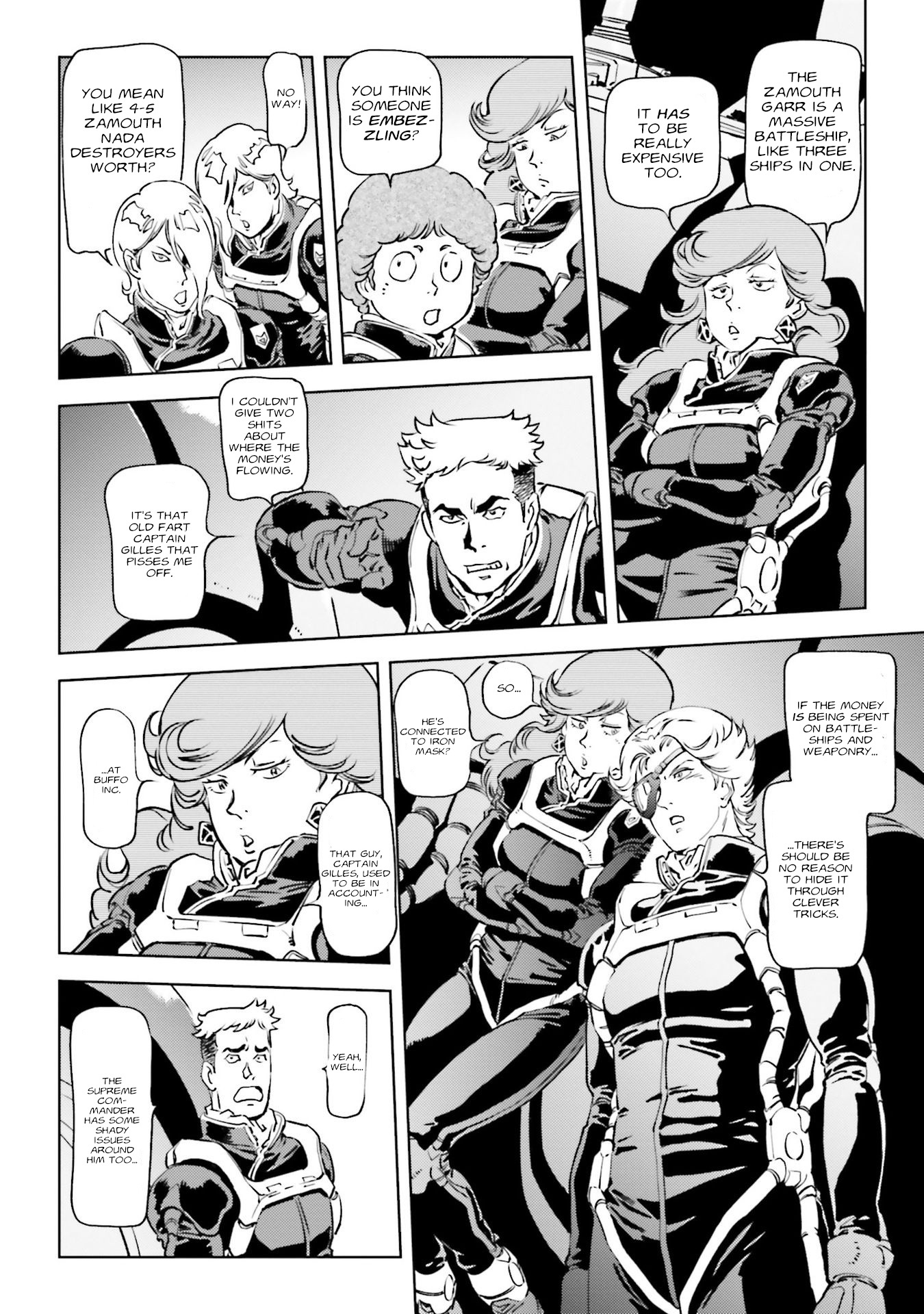 Mobile Suit Gundam F91 Prequel - Vol.1 Chapter 3: The Flagship Zamouth-Garr