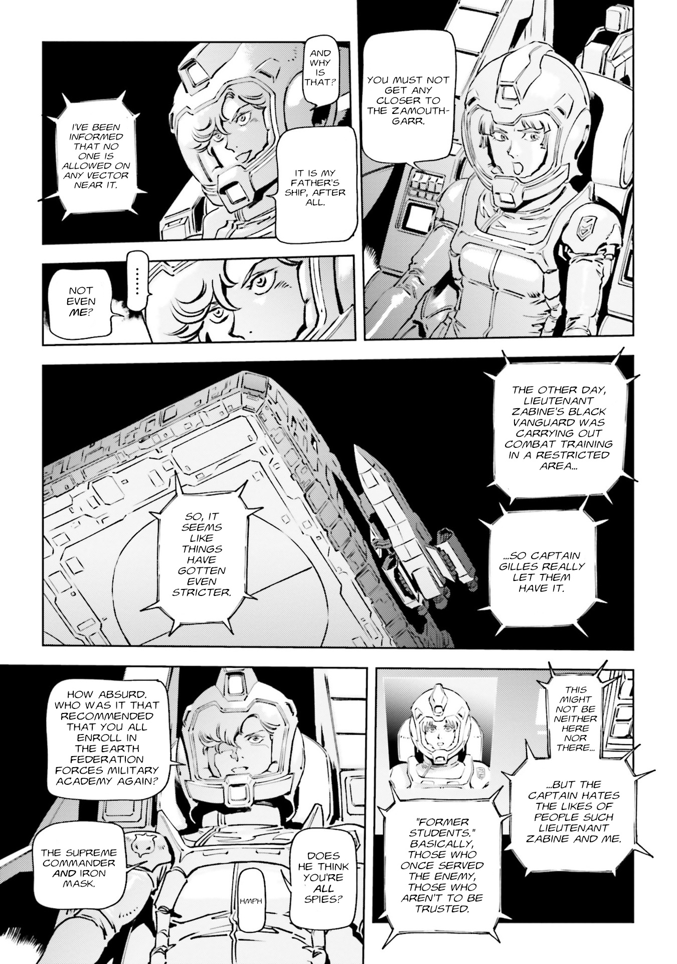 Mobile Suit Gundam F91 Prequel - Vol.1 Chapter 3: The Flagship Zamouth-Garr