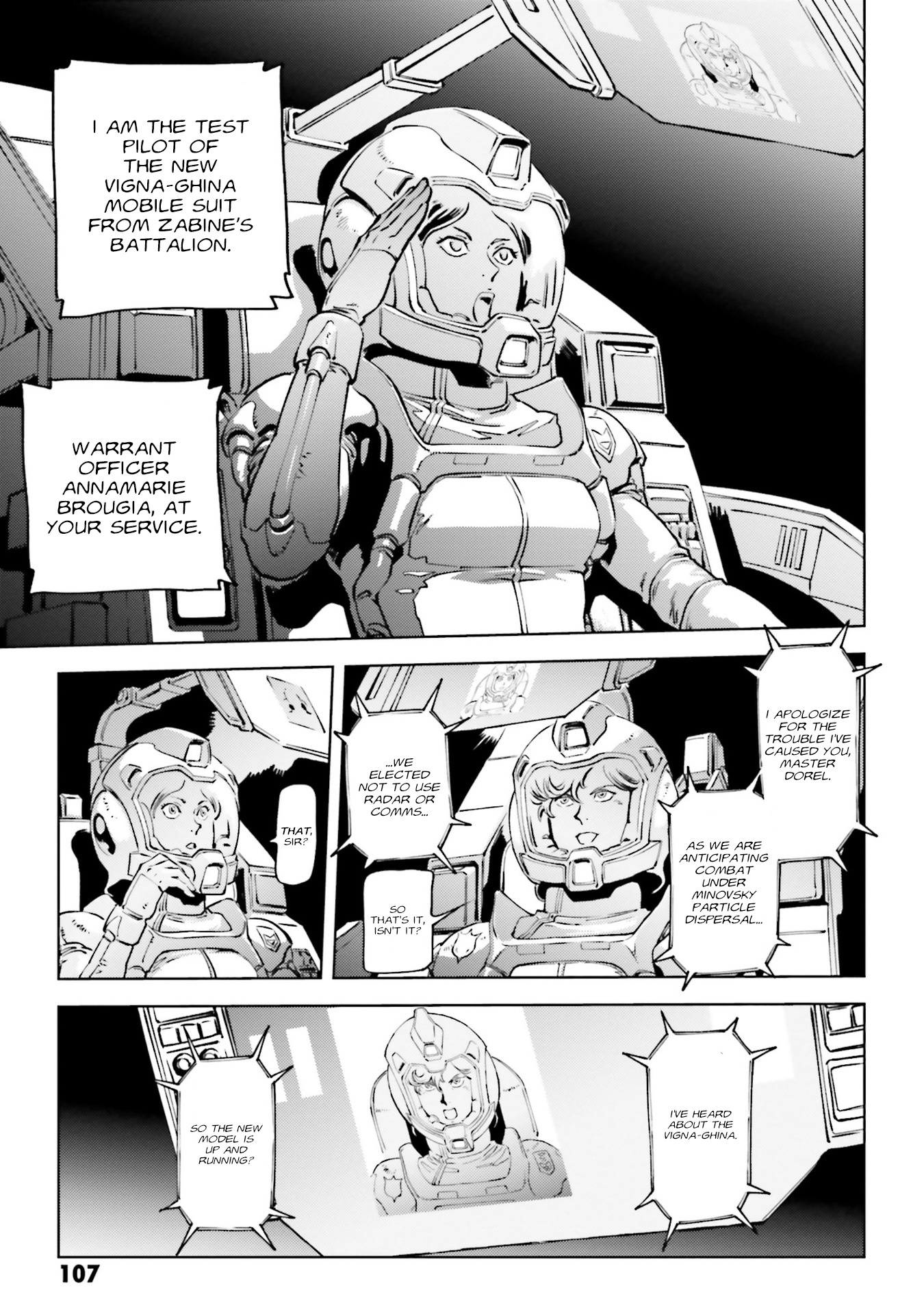 Mobile Suit Gundam F91 Prequel - Vol.1 Chapter 3: The Flagship Zamouth-Garr