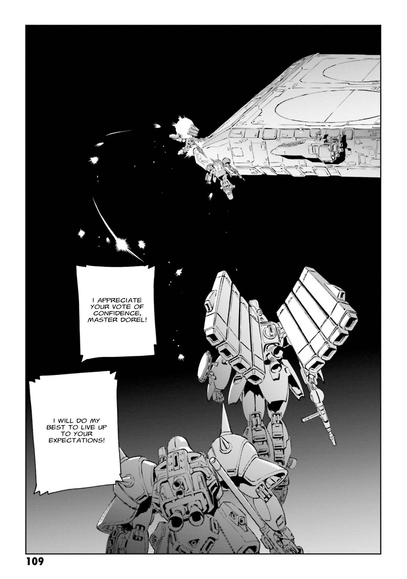 Mobile Suit Gundam F91 Prequel - Vol.1 Chapter 3: The Flagship Zamouth-Garr