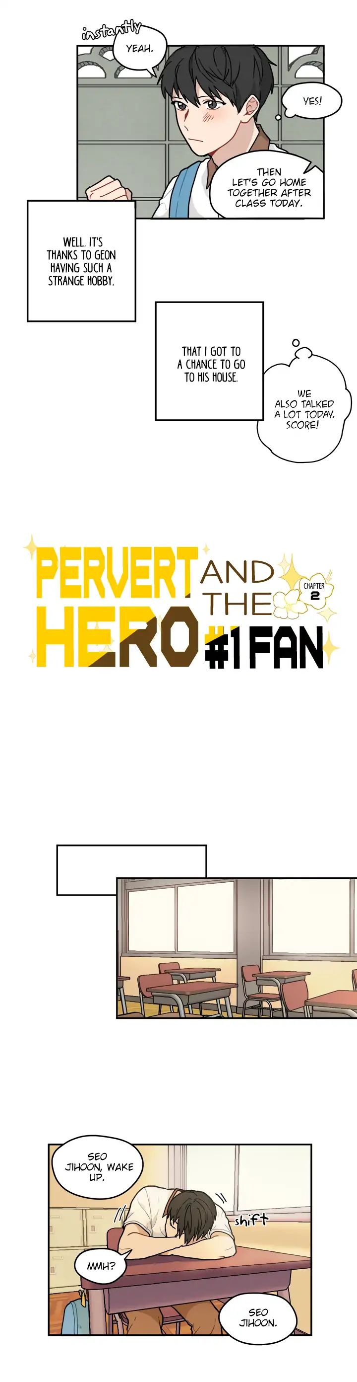 Pervert Hero And The #1 Fan - Chapter 2