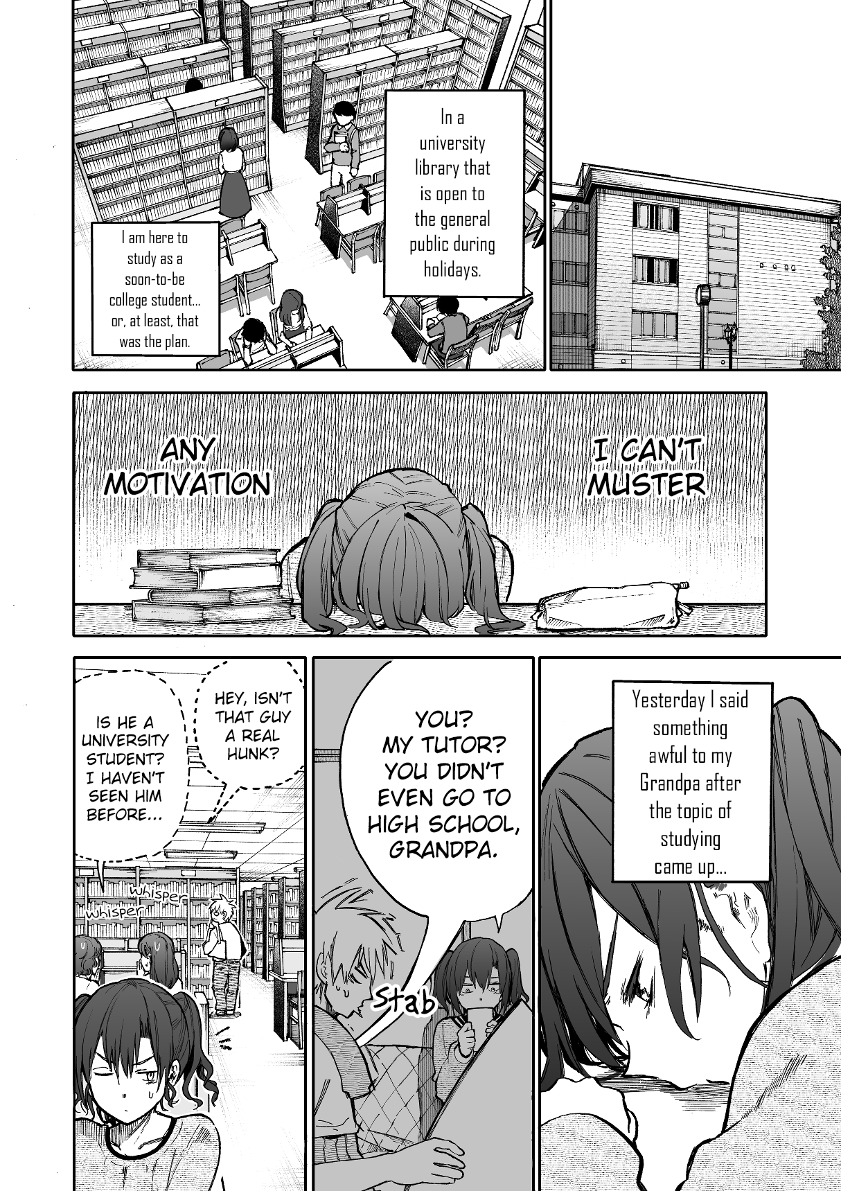 A Story About A Grampa And Granma Returned Back To Their Youth. - Chapter 64: Library