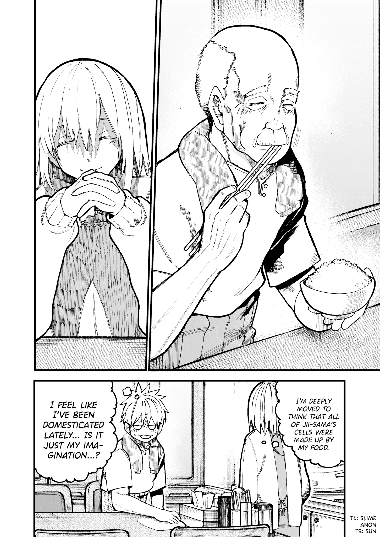 A Story About A Grampa And Granma Returned Back To Their Youth. - Chapter 45: Feeding