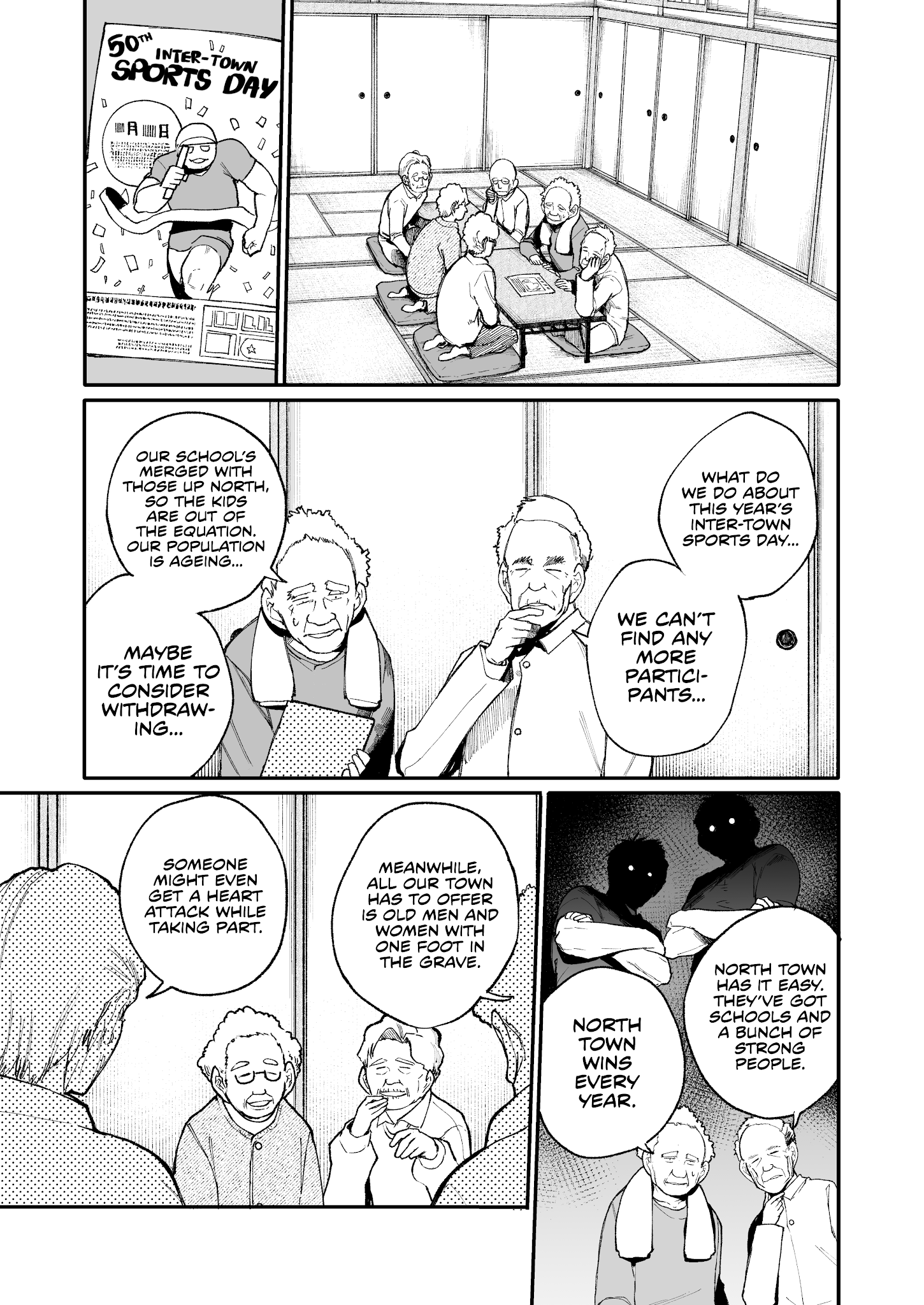 A Story About A Grampa And Granma Returned Back To Their Youth. - Chapter 33: Sports Day