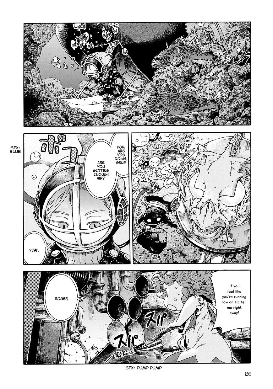 Hakumei To Mikochi - Chapter 20.2 : Rhythm Of The Deep (Ii) Diving Suit And Tambourine