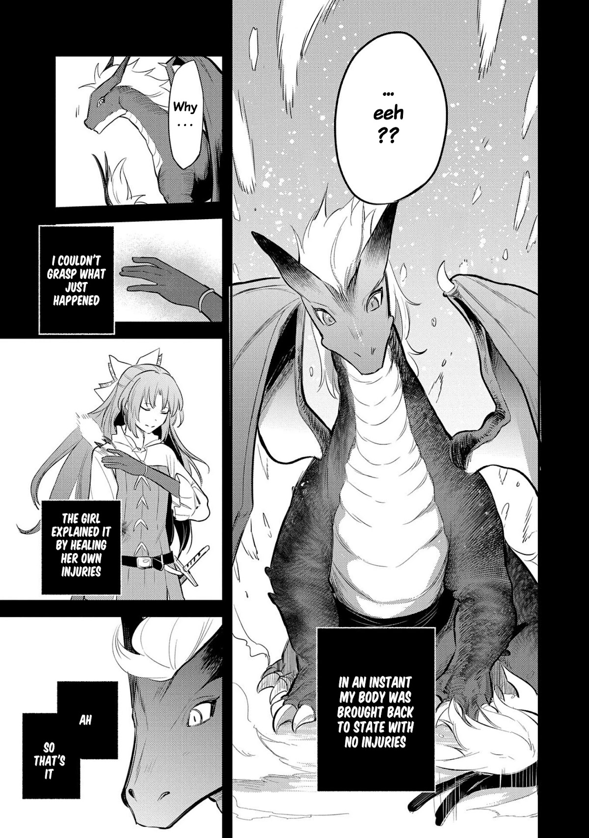 The Reincarnated Great Saint Hides That She's A Saint - Chapter 15: Black Dragon Zabira - Part 2